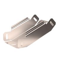 Угол вертикальный внутренний 45 градусов Стандарт INOX (AISI 409) 100х50 Промрукав