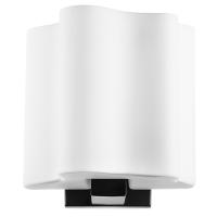 802617 Бра NUBI 1х40W E14 ЧЕРНЫЙ МАТОВЫЙ/БЕЛЫЙ