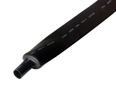 Трубка термоусаживаемая ТУТ нг 25,0/12,5мм, черная, упаковка 10 шт. по 1м REXANT