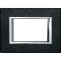 BT Axolute Черный мрамор Ардезия Рамка 3 мод прямоугольная