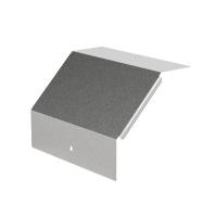 Крышка угла вертикального внешнего 90 градусов Профи 400х100 (1,0 мм) Промрукав