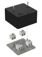 Коробка огнестойкая для кабель-канала 40-0460-FR2.5-8 Е15-Е120 RAL9005 85х85х45 (44 шт/кор) Промрукав