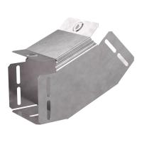 Угол вертикальный внутренний 45 градусов с крышкой Стандарт 100х100 Промрукав