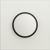 Накладка для светорегулятора поворотного, шампань, серия S08