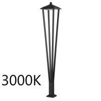 6655/12GA3 NATURE ODL25 719 черный/металл Уличный светильник IP65 LED 12W 3000K AC85-265V BEARITZ