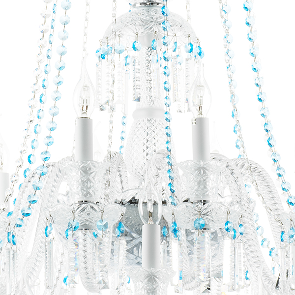 716364 6 КОР!!! Люстра подвесная CAMPANA 36х60W E14 ХРОМ