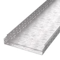 Лоток перфорированный Профи HDZ 400х80х6000 (1,5 мм) (12 м/уп) Промрукав