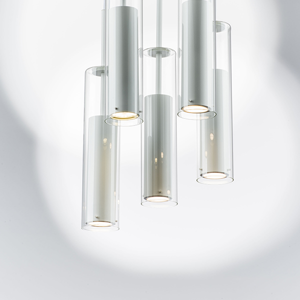 756056 Люстра CILINO 5х40W GU10 MATT WHITE