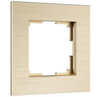 Рамка на 1 пост AluMax (шампань) W0013511