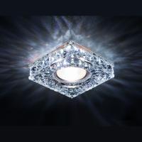 S251 CH хром/прозрачный хрусталь/MR16+3W(LED WHITE)