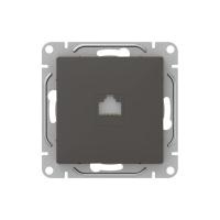 Механизм розетки RJ45 (cat5), мокко Эпика EKF