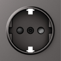 Накладка для розетки Schuko с заземлением, со шторками 16A 250 В~,серия A07