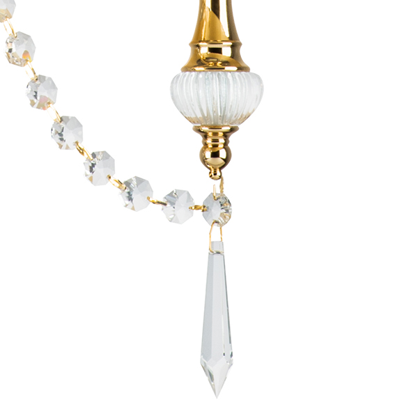 725033 Люстра PARALUME 3x40W E14 ЗОЛОТО