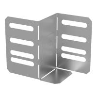 Переходник упрощённый горизонтальный Стандарт INOX (AISI 304) на 50 мм Н100 Промрукав