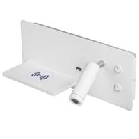 808546 Бра MURO 4W+3W LED LM БЕЛЫЙ 3000K