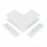 Угловой соединитель внешний для накладного шинопровода белый, AM545 WH SMART