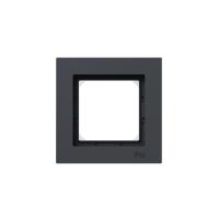 1 - местная рамка, IP44, графит, пластик Эпика EKF