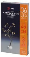 Светодиодная новогодняя фигура ЭРА ЕGNID-36W жемчужное дерево 36 LED