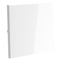 Клавиша для выключателя/переключателя одноклавишного, S70 (белый глянцевый)