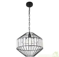 Люстра подвесная И MD.1710-1-P BK