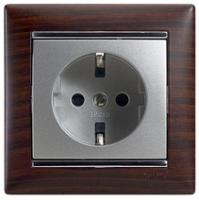 Legrand Valena Алюминий Розетка с/з авт шт