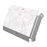 Угол вертикальный внешний 45 градусов с крышкой Стандарт 500х50 Промрукав