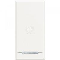 BT Axolute White Axial Выключатель 16 А 1 мод