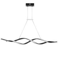 736437 Люстра ROTONDA 50W LED 3060LM 120G ЧЕРНЫЙ 3000-6000K