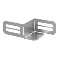 Переходник упрощённый горизонтальный Стандарт INOX (AISI 304) на 50 мм Н50 Промрукав