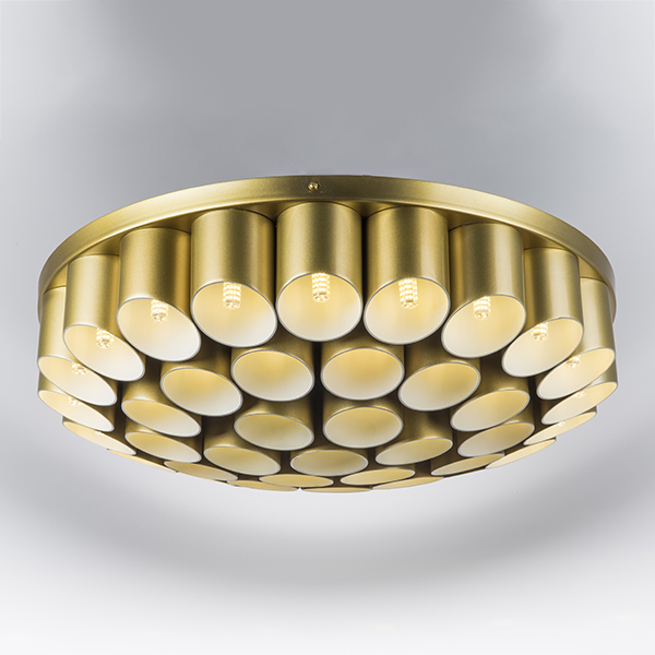 720402 Люстра SIENA 40х40W G9 ЗОЛОТО/БЕЛЫЙ