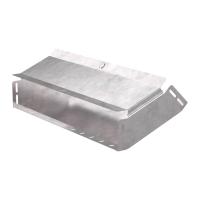 Угол вертикальный внутренний 45 градусов с крышкой Стандарт 600х100 Промрукав