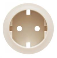 Legrand Celiane Беж Накладка розетки с/з  для винт и безвинт зажимов (мех 67153  67161)