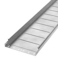 Лоток неперфорированный Профи INOX (AISI 304) 300х50x6000 (1,0 мм) (12 м/уп) Промрукав