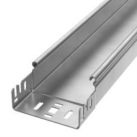 Лоток неперфорированный Профи INOX (AISI 304) 100х50x6000 (1,0 мм) (12 м/уп) Промрукав