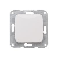 DEA Выключатель 1кл с/у 10А мех. Бел KRANZ 