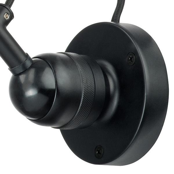 865607 Бра LOFT 1х40W E14 ЧЕРНЫЙ