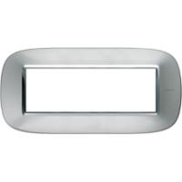 BT Axolute Зеркальный Алюминий Рамка 6 мод эллипс