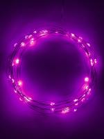 ENIN -5NP ЭРА Гирлянда LED Нить 5 м сиреневый свет, АА (100/2500)