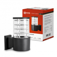 Светильник уличный односторонний НБУ ART-1хA60-BL алюм под 1хA60 E27 черный IP65 IN HOME