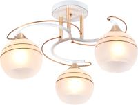 Светильник MDL10409/3 Белый+Французское золото E27*60W ?470*260 ( в коробке 6 штук )