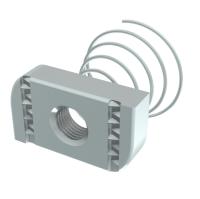 Гайка STRUT для подвешивания с конусной пружиной М12 (50 шт/уп) Промрукав