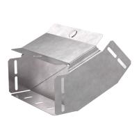 Угол вертикальный внутренний 45 градусов с крышкой Стандарт 200х100 Промрукав