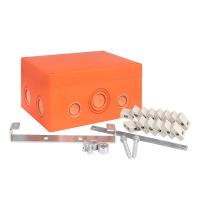 Коробка распаячная огнестойкая (176х126х74) 14 кк/0 5-4мм?/12 мв IP66 EKF PROxima