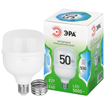 Лампа светодиодная ЭРА GREEN LINE LED POWER T100-50W-840-E27/E40 GL Е27/Е40 50 Вт колокол яркий белый свет