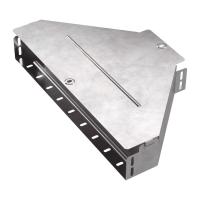 Переходник симметричный с крышкой Стандарт 500х150х80 Промрукав