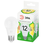 LED A60-12W-830-E27 GL  Лампа светодиодная ЭРА GREEN LINE LED A60-12W-830-E27 GL 12Вт груша теплый свет E27