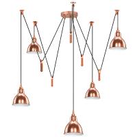 761053 Люстра ACROBATA 5х40W E14 РОЗОВОЕ ЗОЛОТО