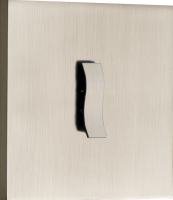 Переключатель перекрестный (с 3-х мест) на 1 тумблер, клавиша Wave, 10AX 250V, никель, серия N96