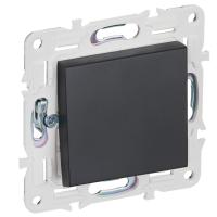 SKANDY Выключатель 1-клавишный перекрестный 10А SK-V03Bl черный IEK