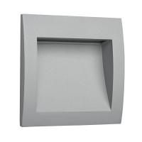 383694 Светильник ESTRA LED 5W 250LM 120G СЕРЫЙ 4000K IP55